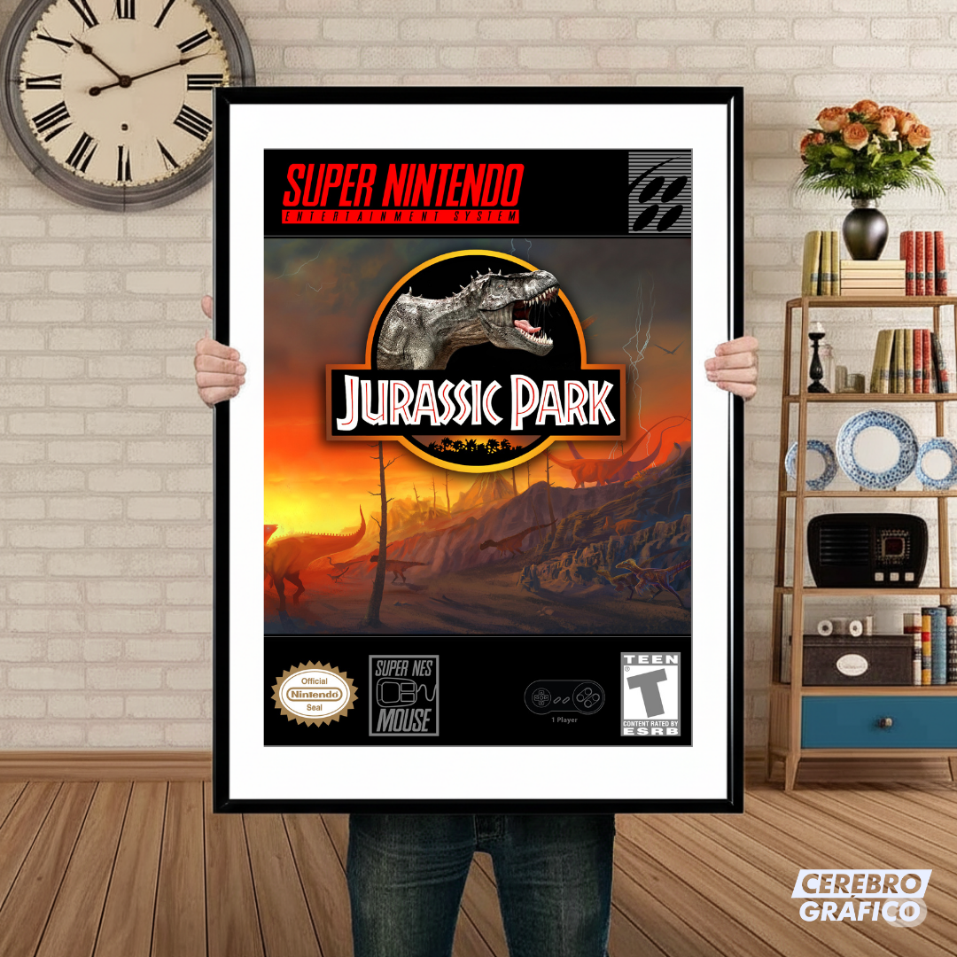 Cuadro SNES Jurassic Park