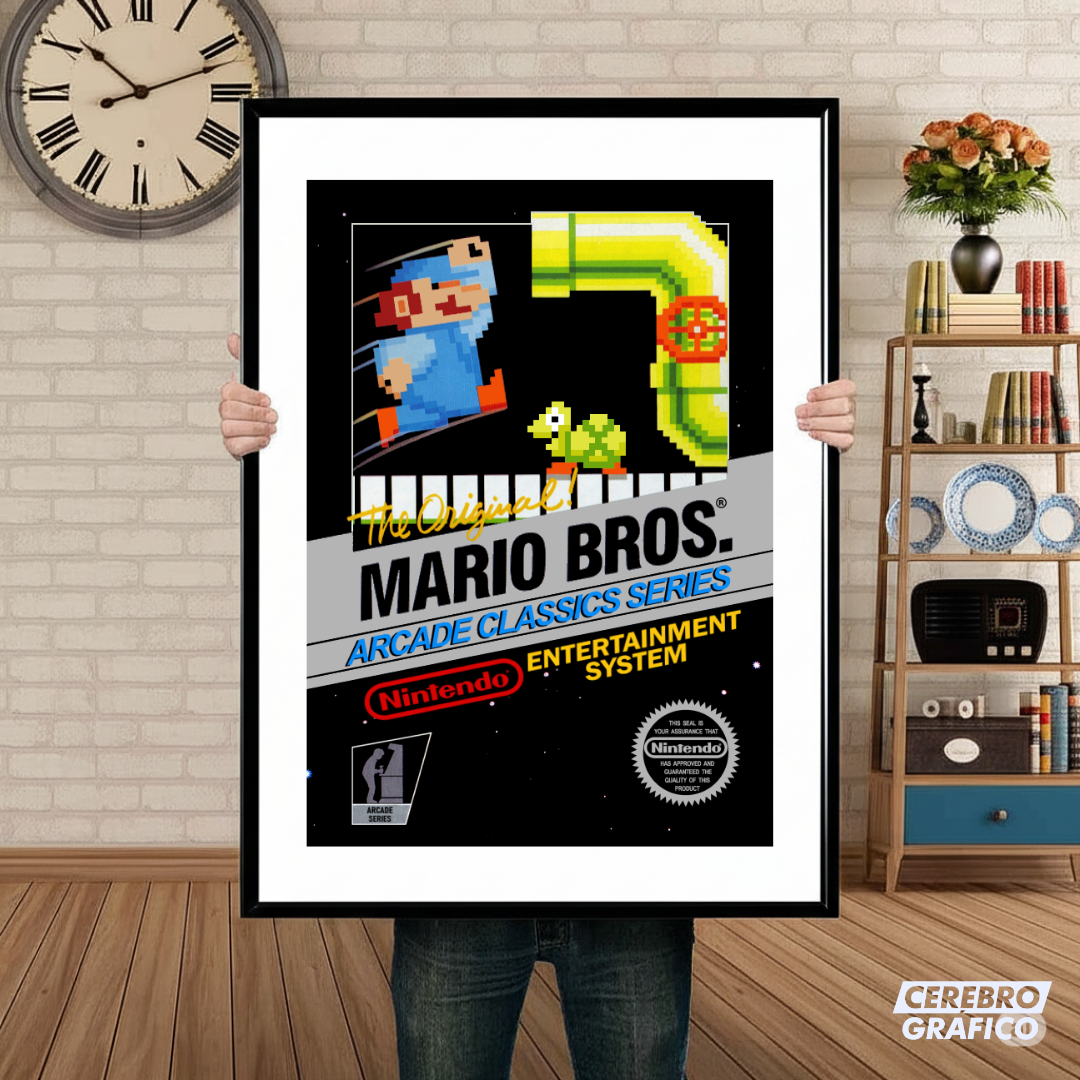 Cuadro Nintendo Mario Bros The Original