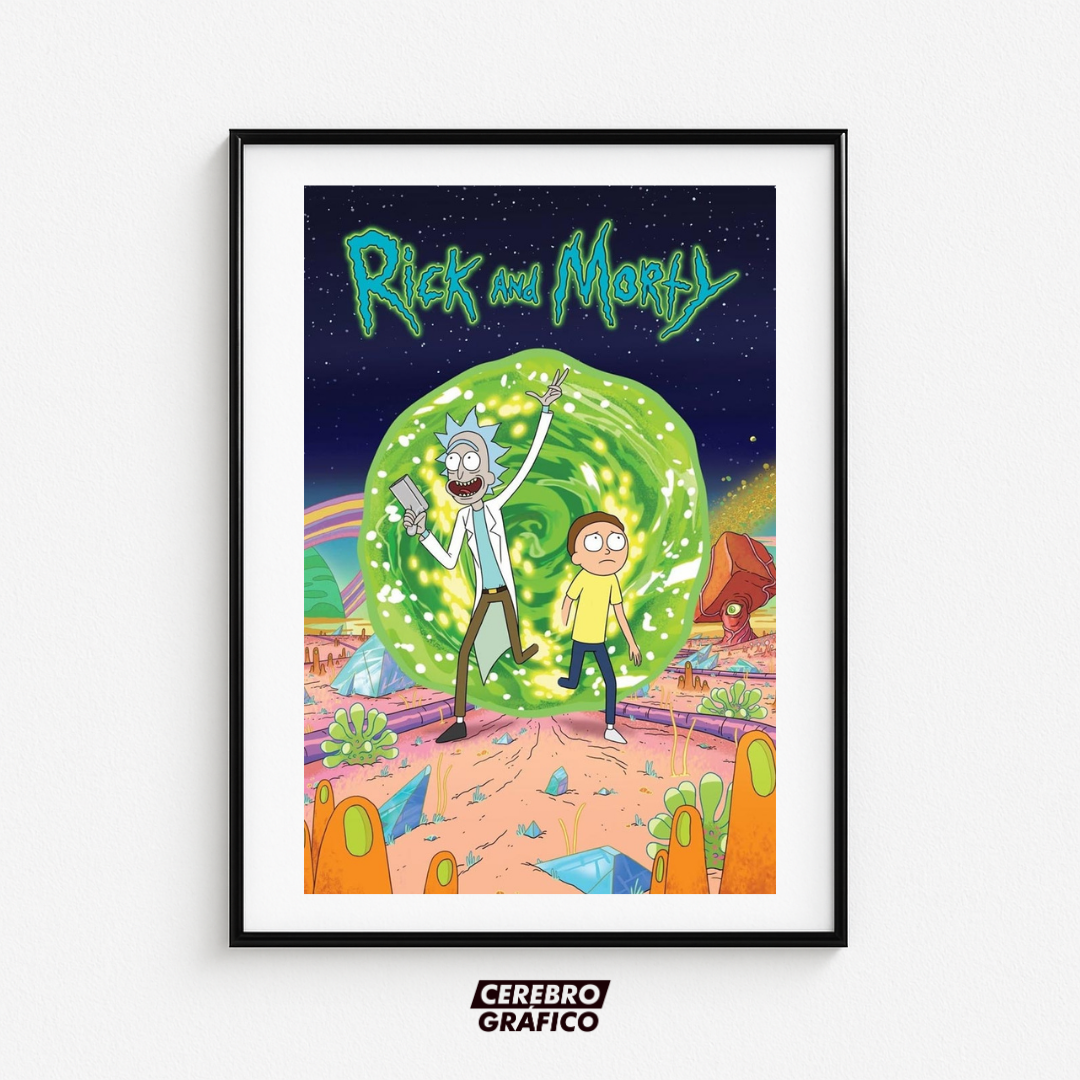 Cuadro Ricky and Morty