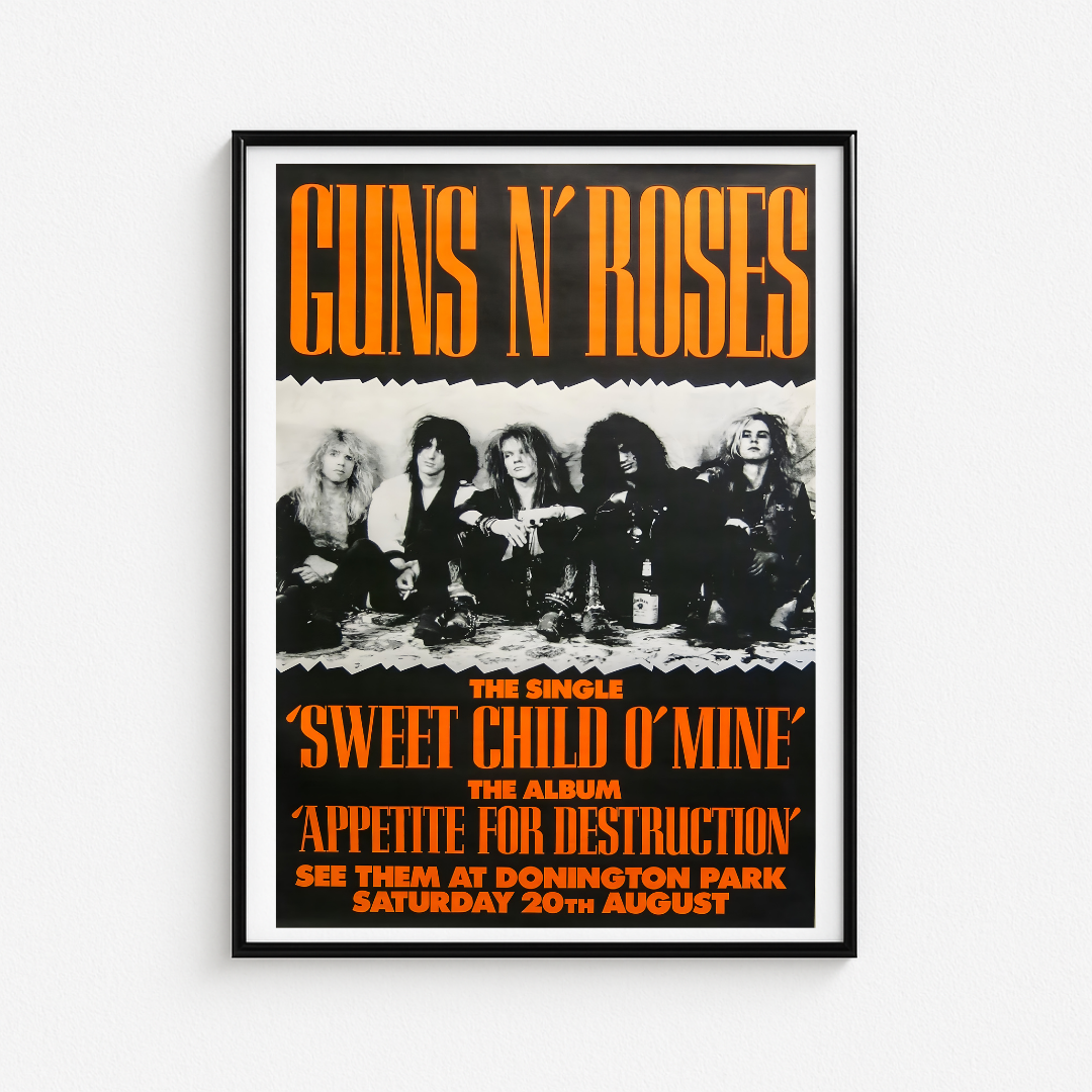 Cuadro Guns N Roses Donington Park