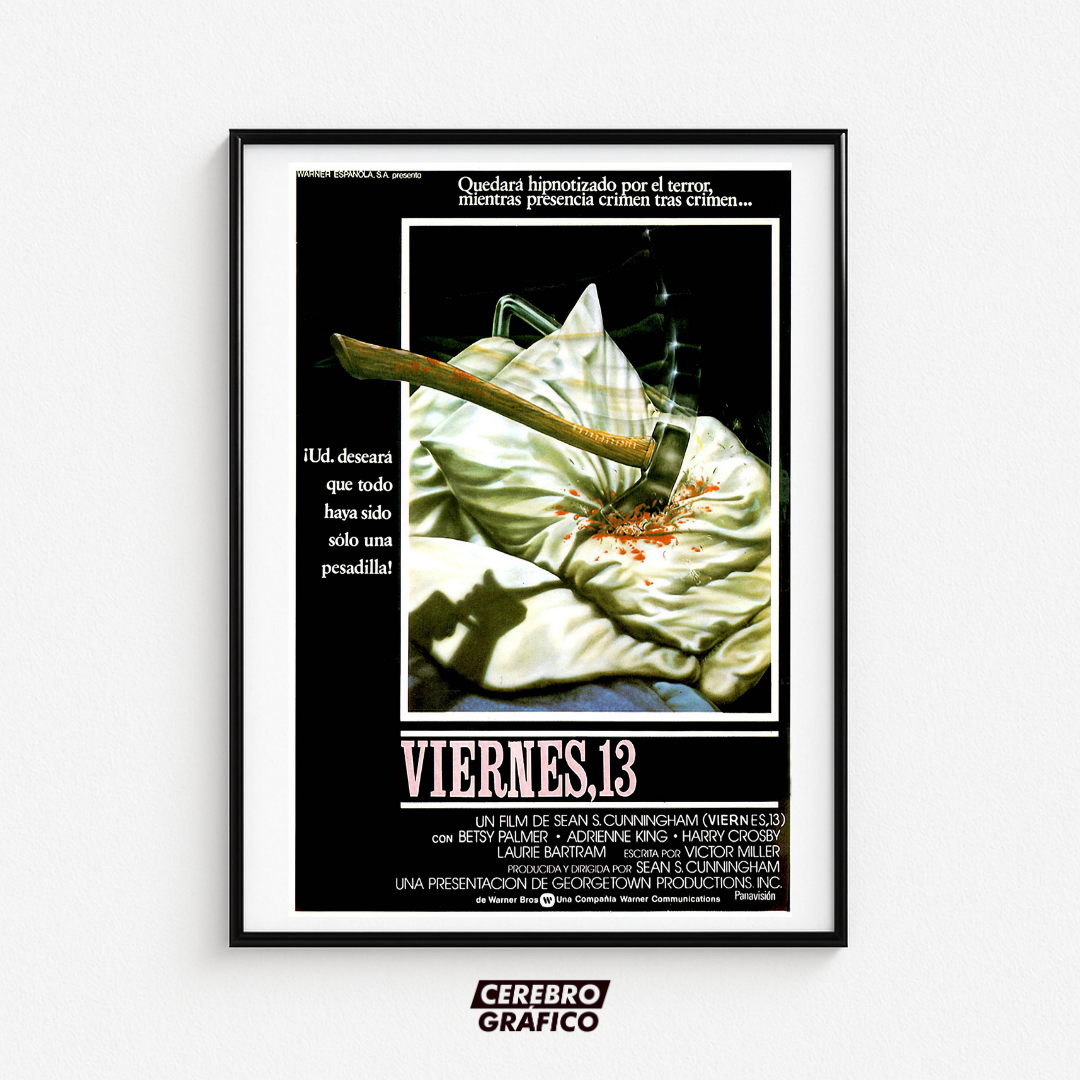 Cuadro Película Viernes 13