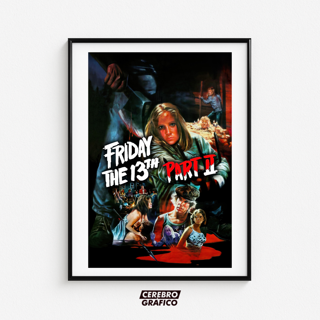 Cuadro Película Viernes 13 - Parte II