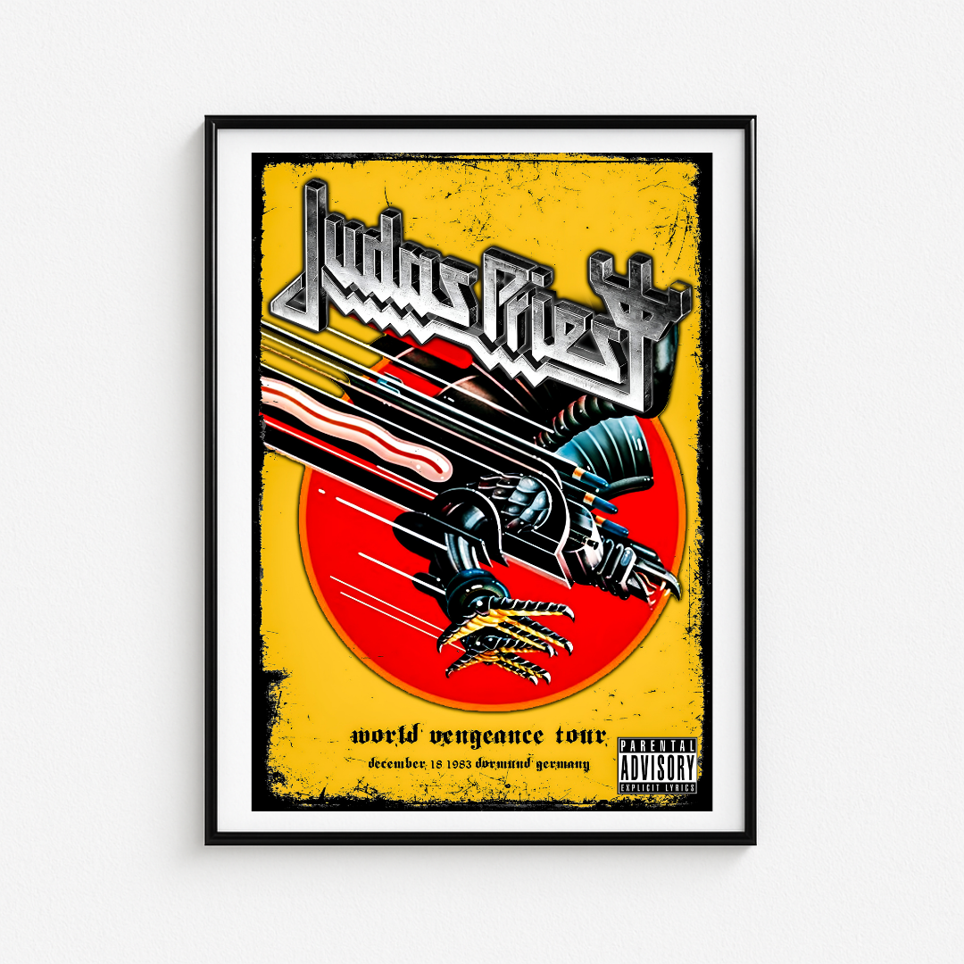 Cuadro Judas Priest World Vengeance Tour