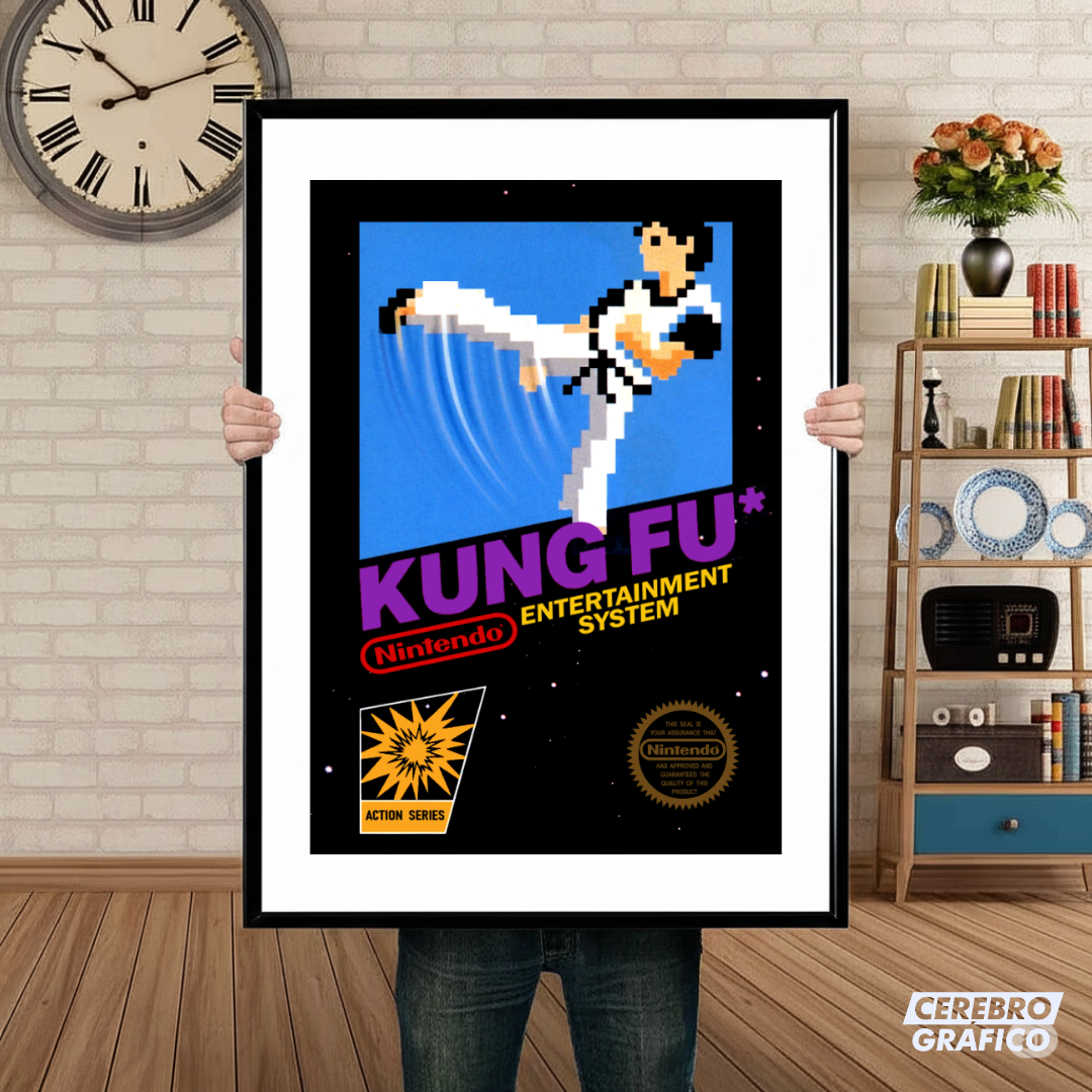 Cuadro Nintendo Kung Fu