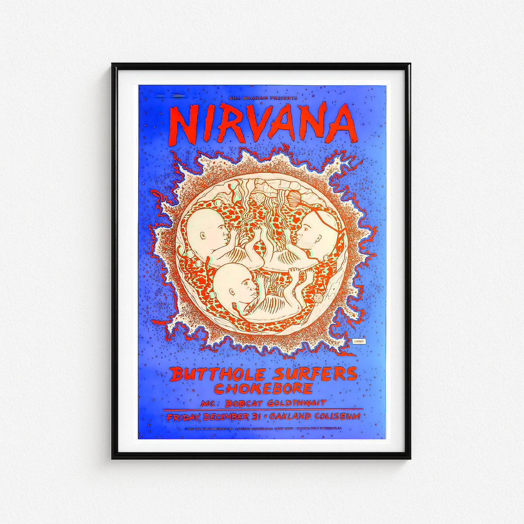 Cuadro Nirvana Butthole Surfers