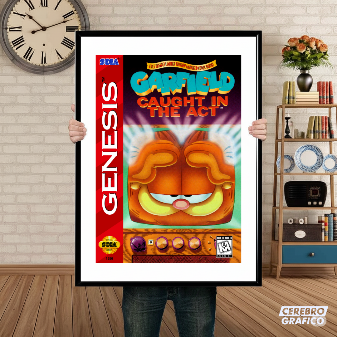 Cuadro SEGA Garfield Caught in the Act