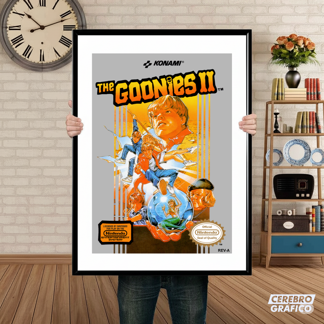 Cuadro Nintendo The Goonies 2