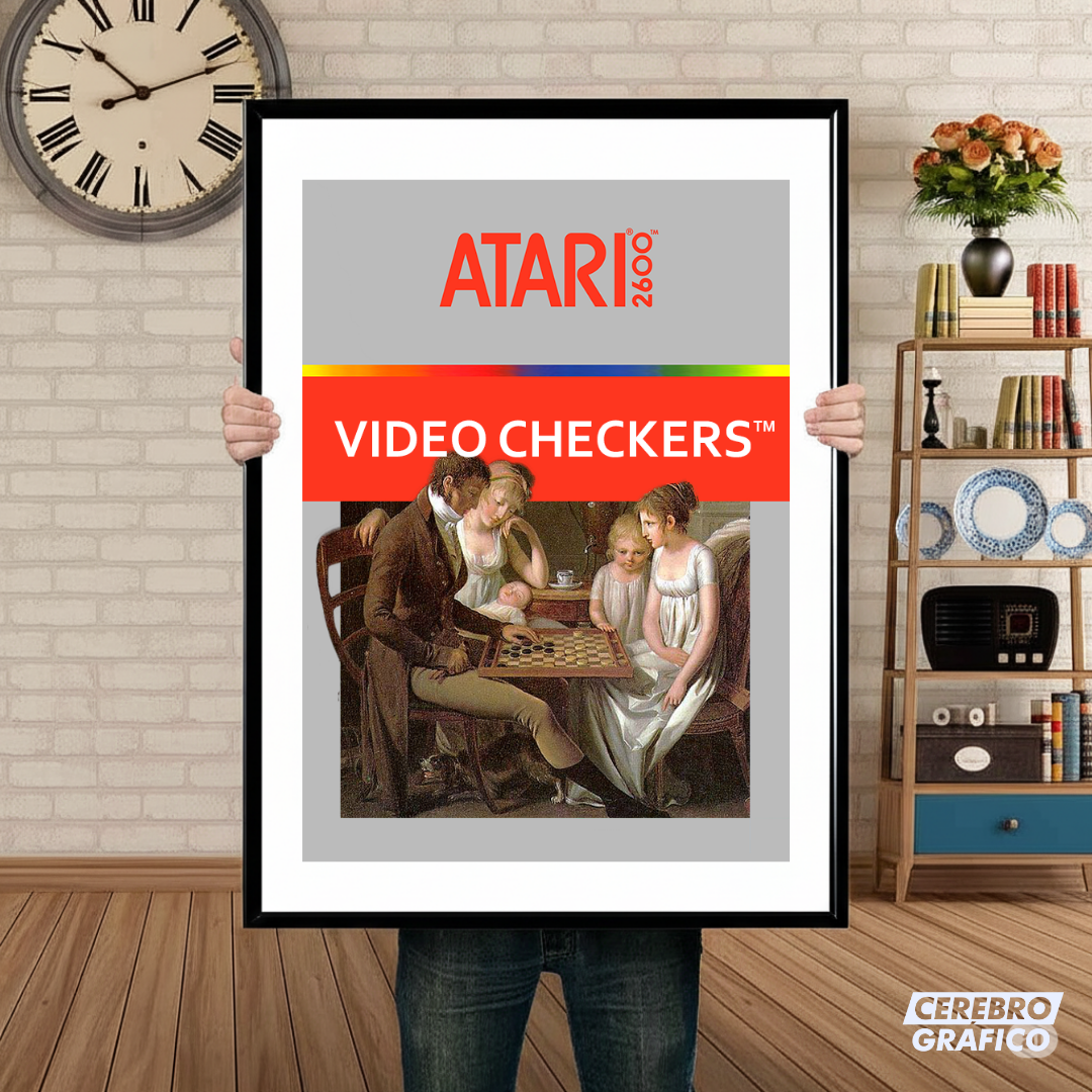 Cuadro ATARI Video Checkers