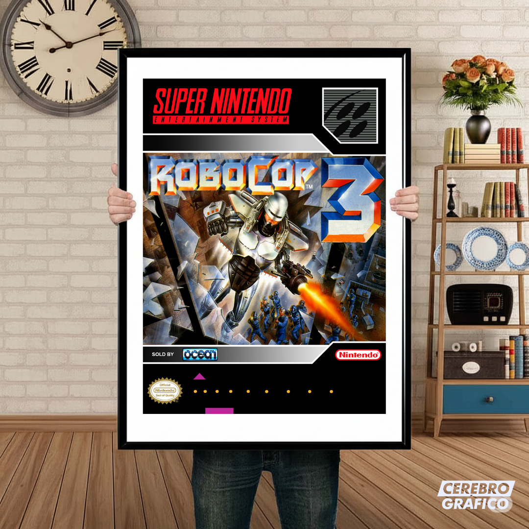 Cuadro SNES Robocop 3