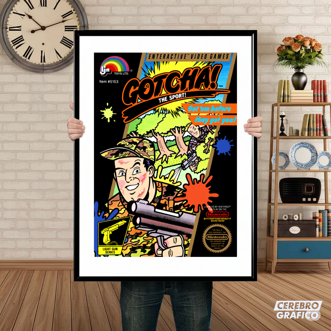Cuadro Nintendo Gotcha! The Sport