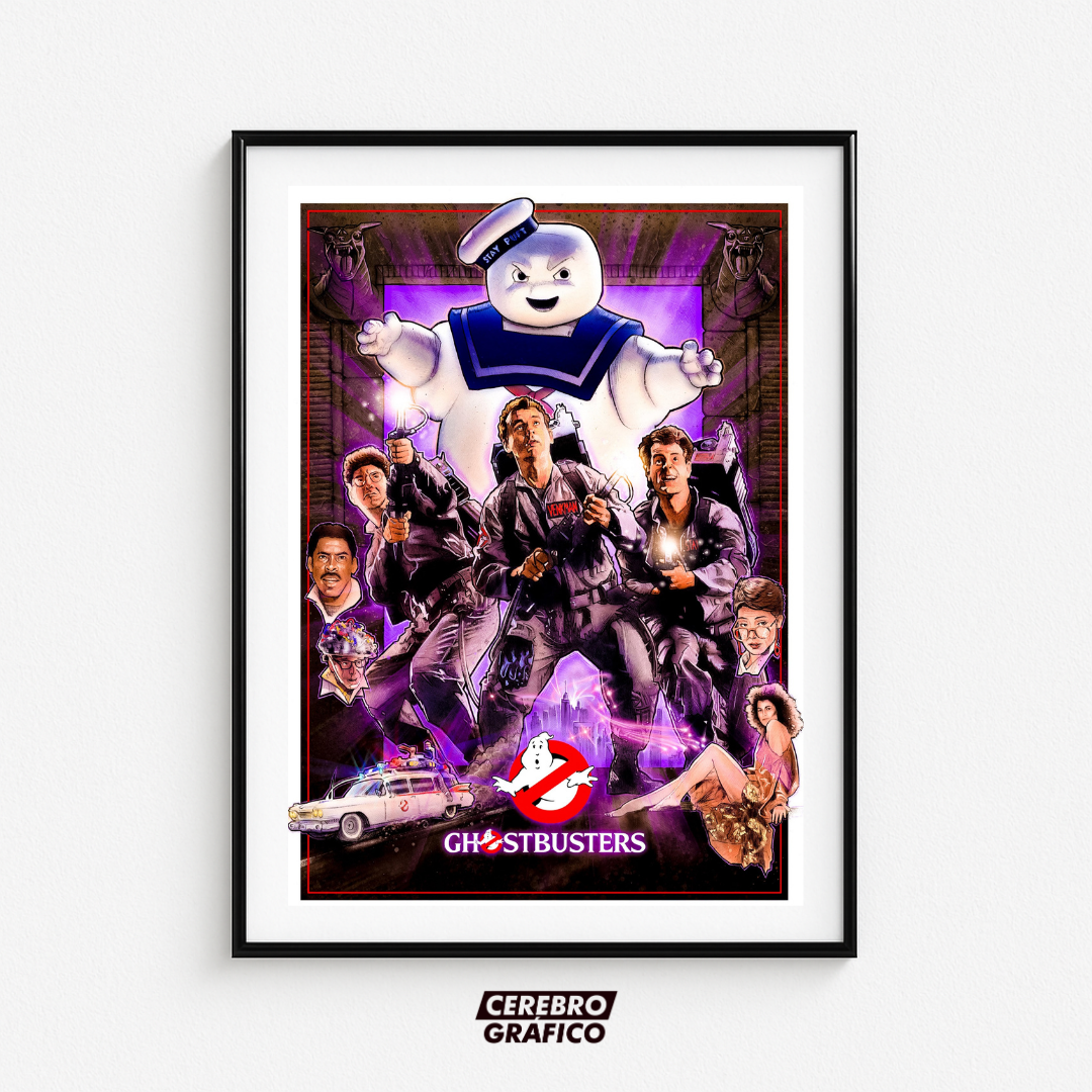 Cuadro Película Los Cazafantasmas - GhostBusters