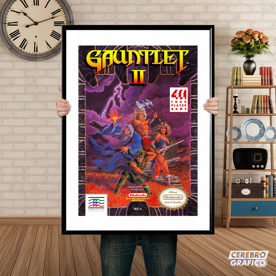 Cuadro Nintendo Gauntlet II