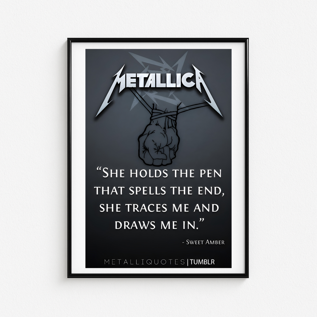 Cuadro Metallica Lyrics