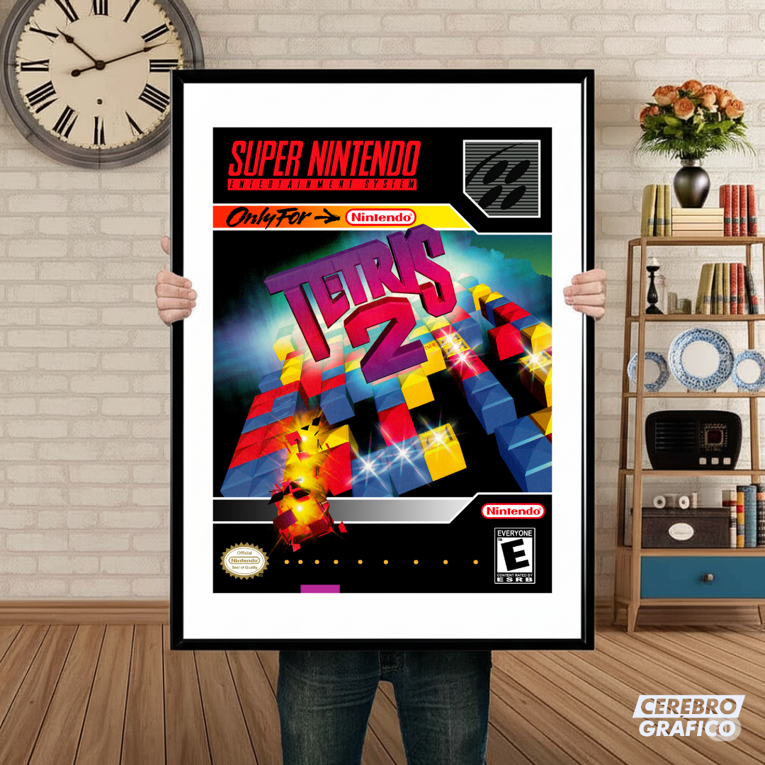 Cuadro SNES Tetris 2