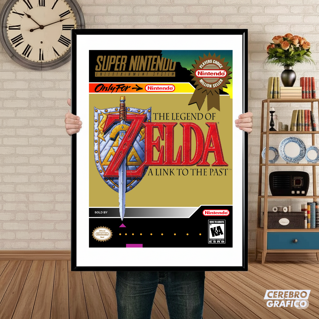 Cuadro SNES The Legend Of Zelda A Link to the Past