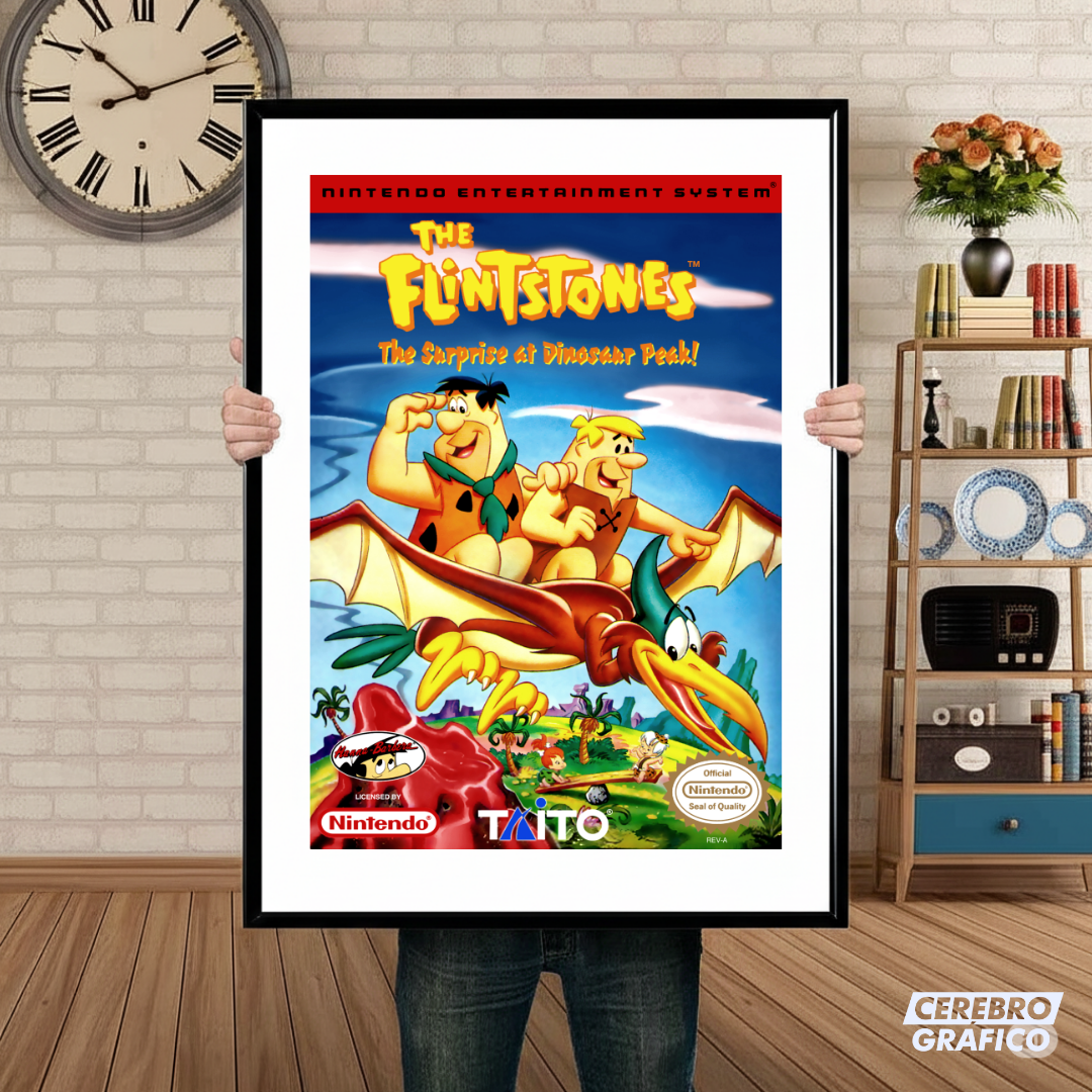Cuadro Nintendo The Flintstones
