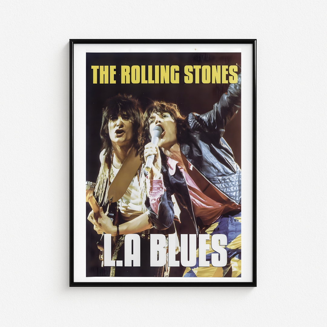 Cuadro The Rolling Stones L.A. Blues