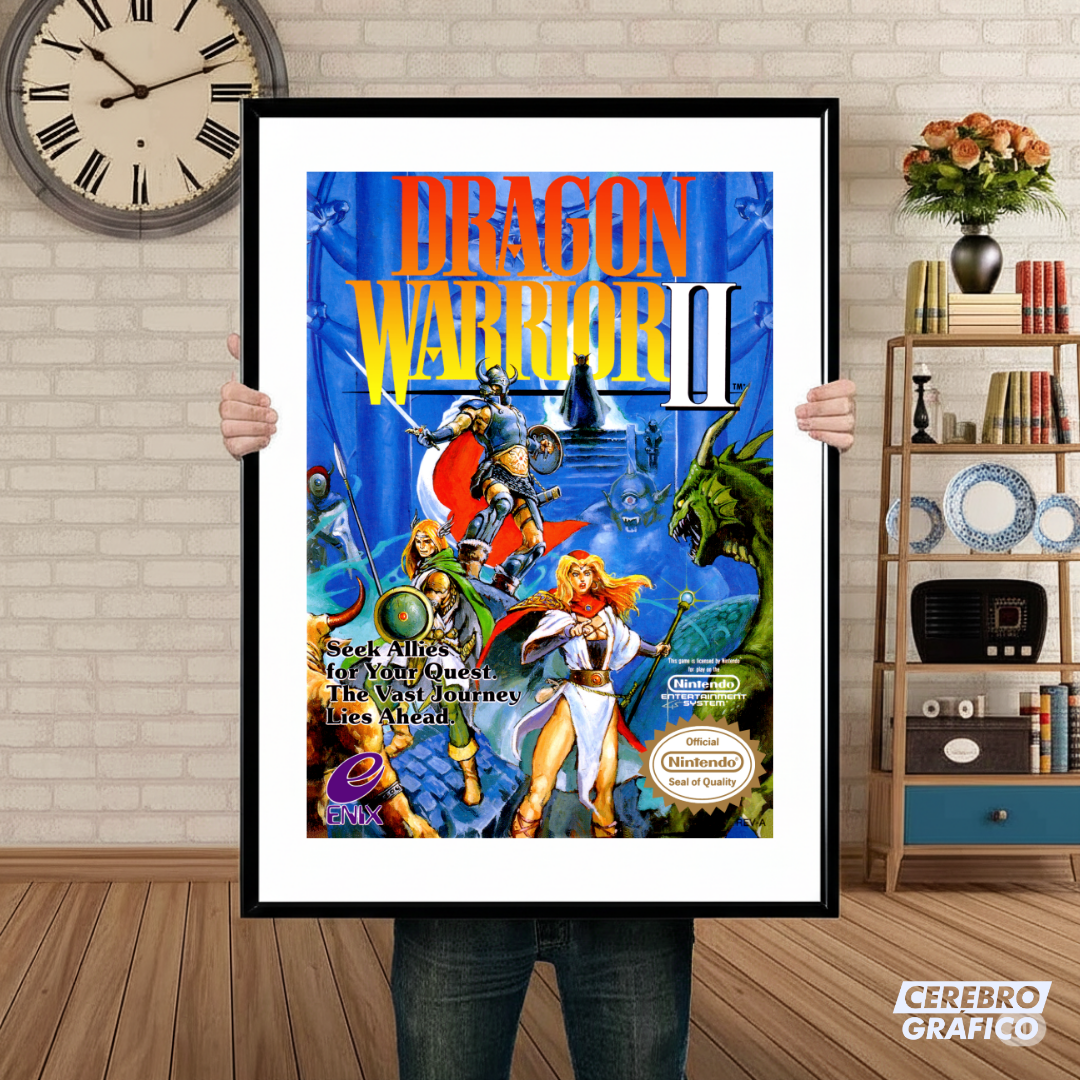Cuadro Nintendo Dragon Warrior II
