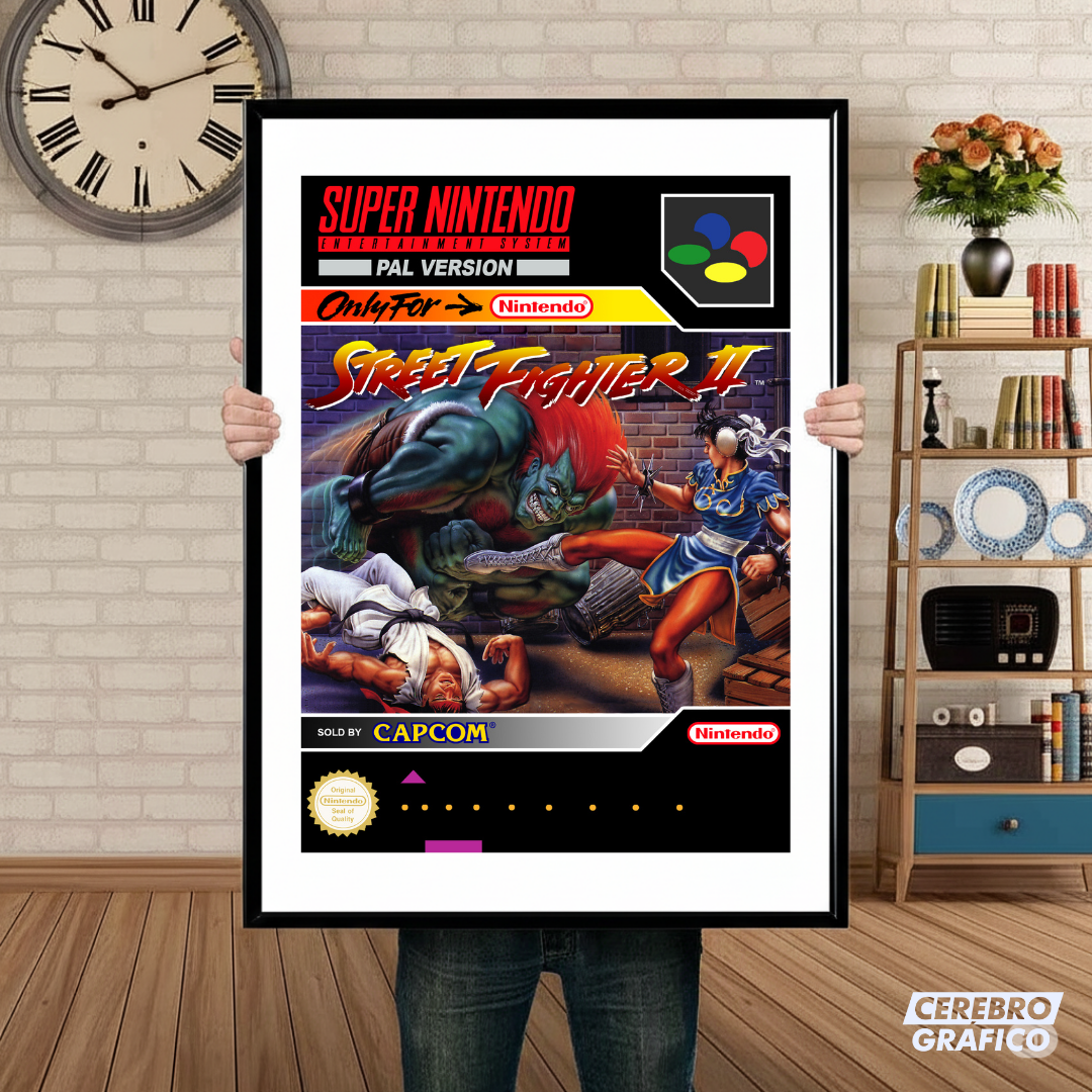 Cuadro SNES Street Fighter II