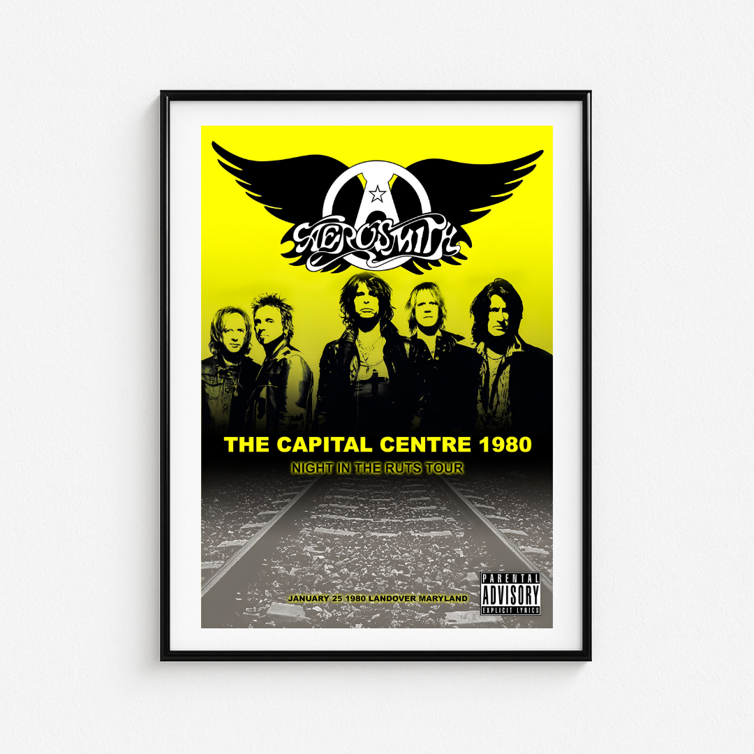 Cuadro Aerosmith The Capital Centre 1980