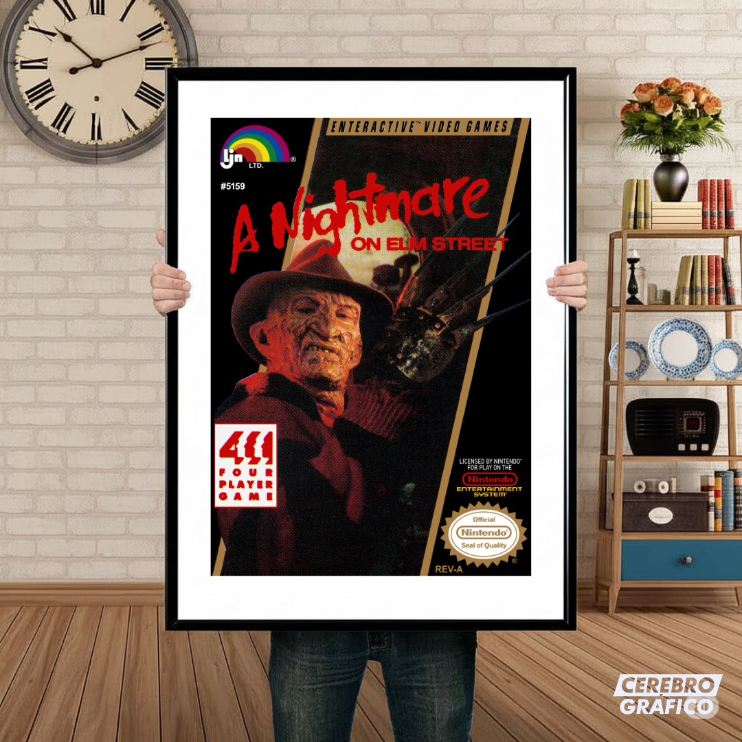 Cuadro Nintendo A Nightmare On Elm Street