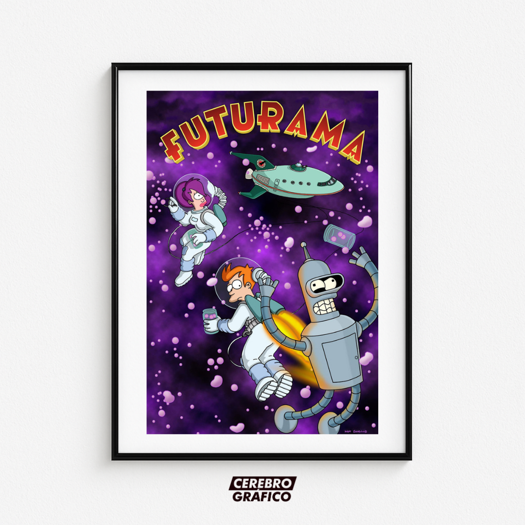 Cuadro Futurama