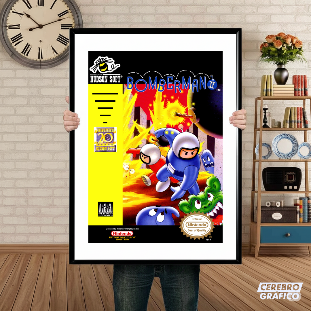 Cuadro Nintendo Bomberman II