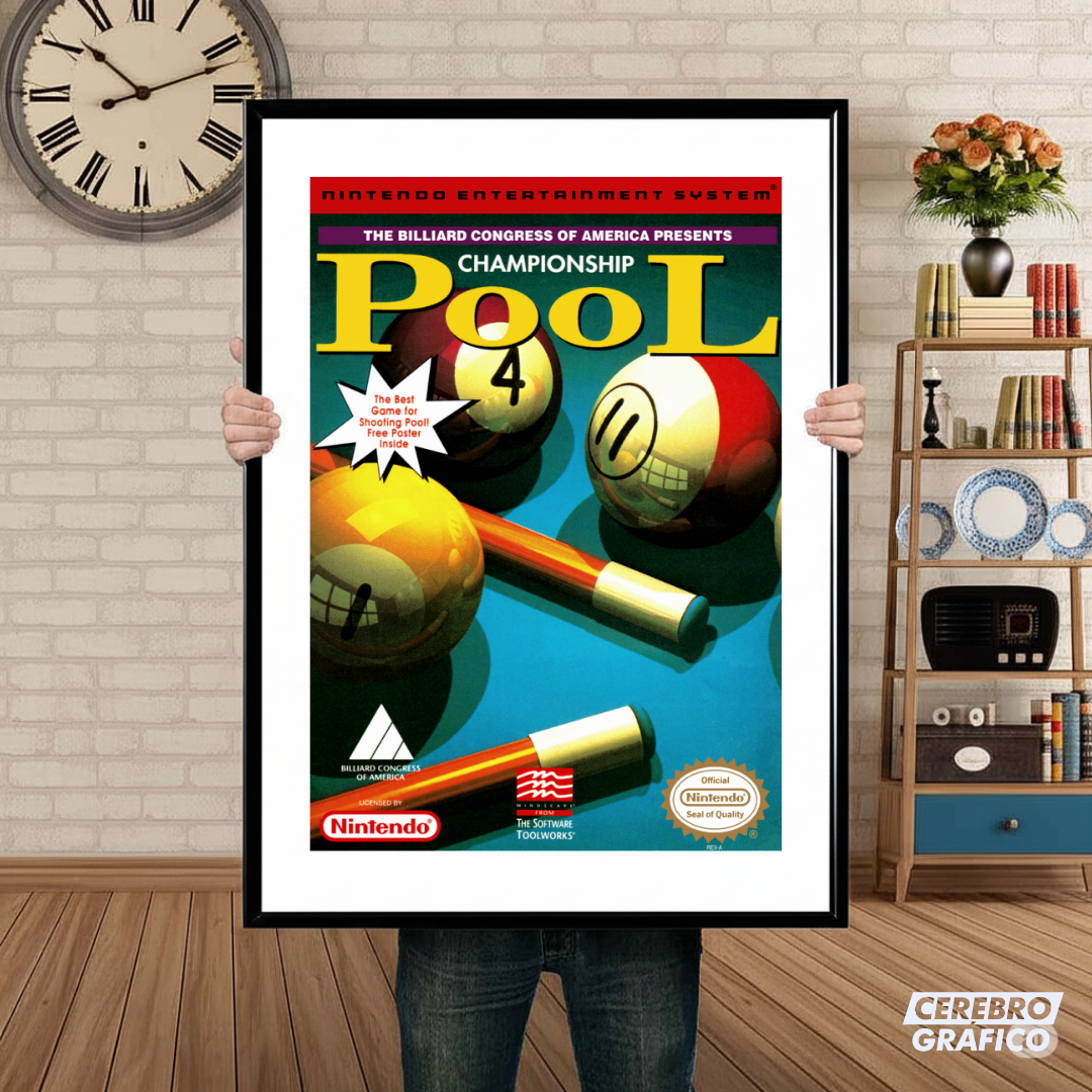 Cuadro Nintendo Pool