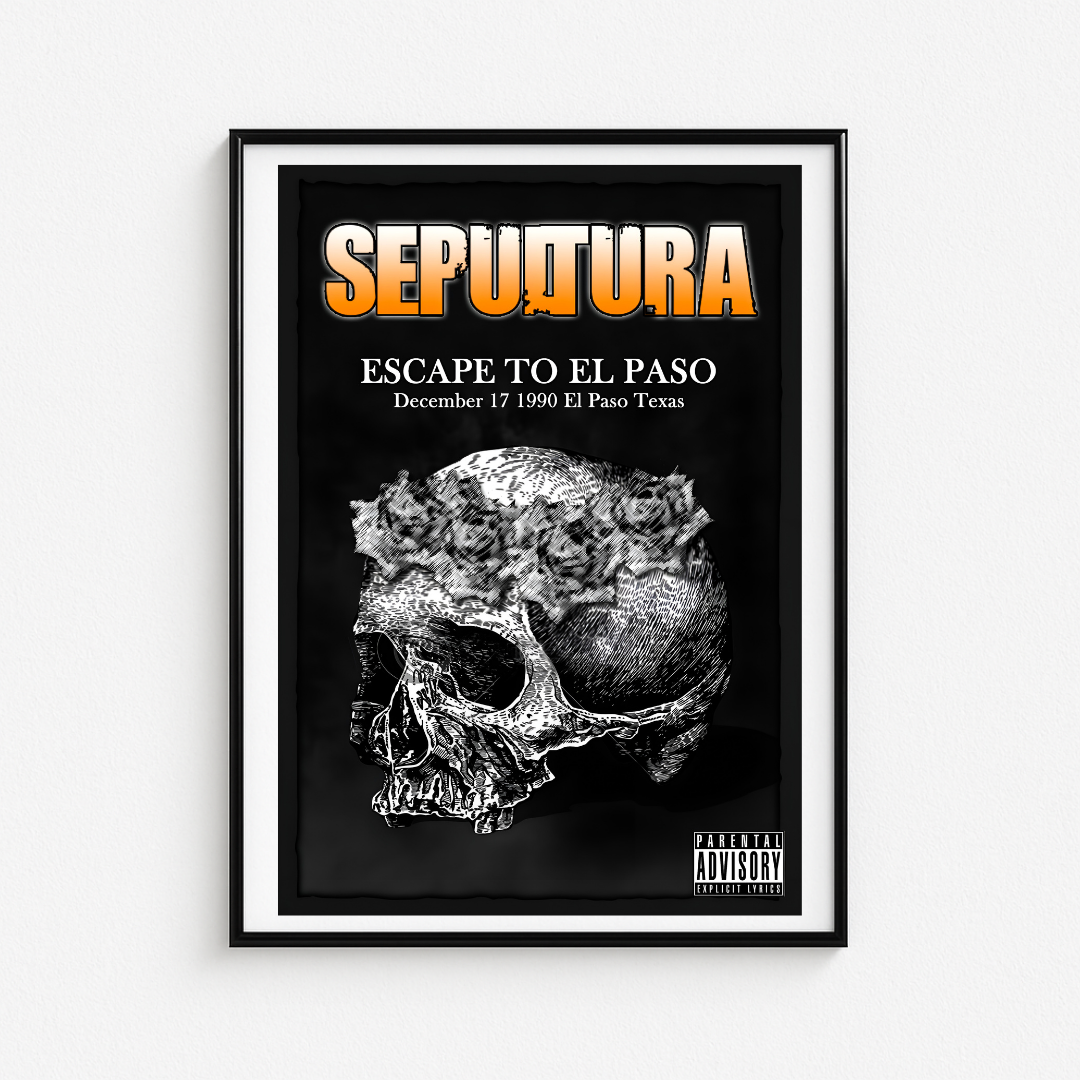 Cuadro Sepultura Escape To El Paso