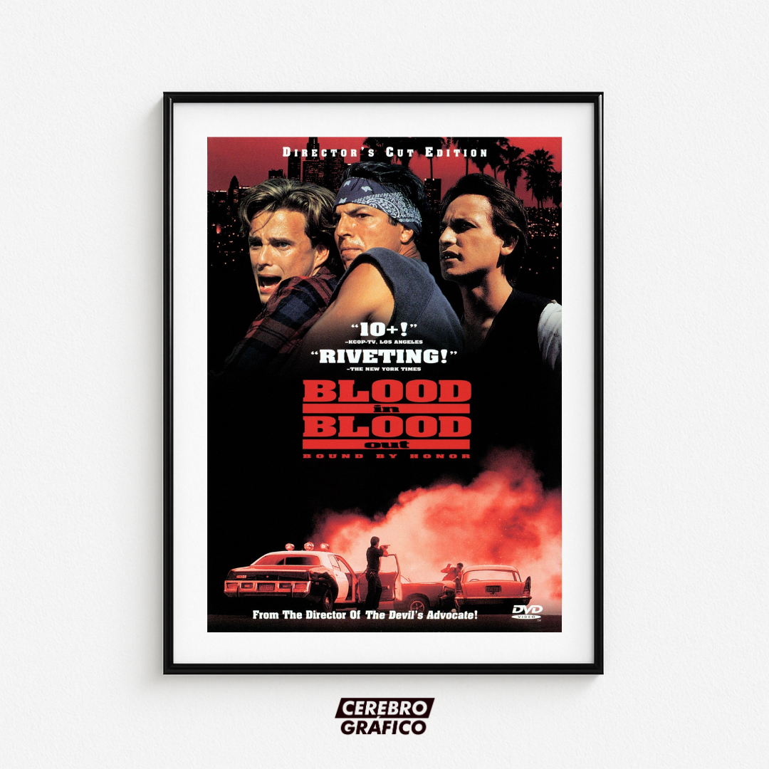 Cuadro Blood in Blood Out / Sangre por Sangre
