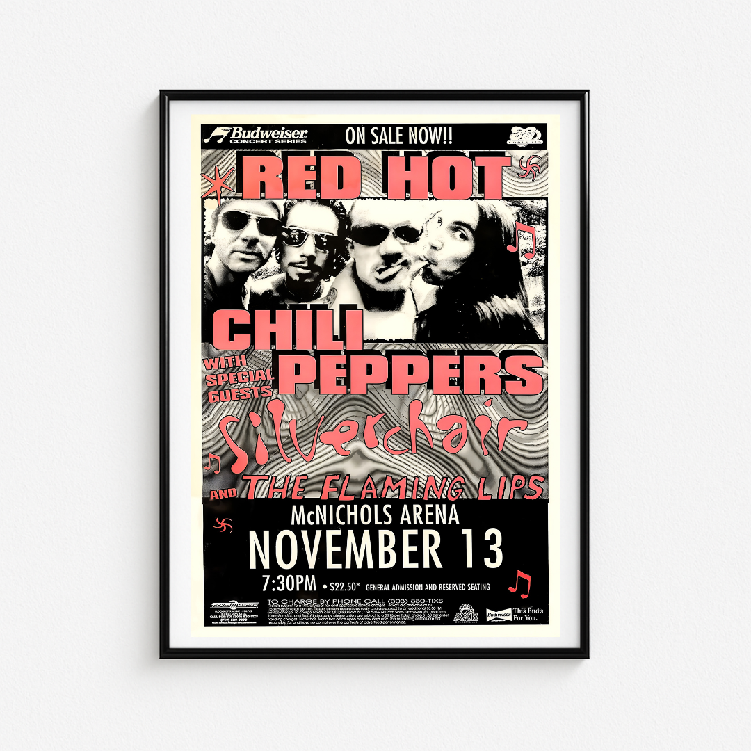 Cuadro Red Hot Chili Peppers McNichols Arena