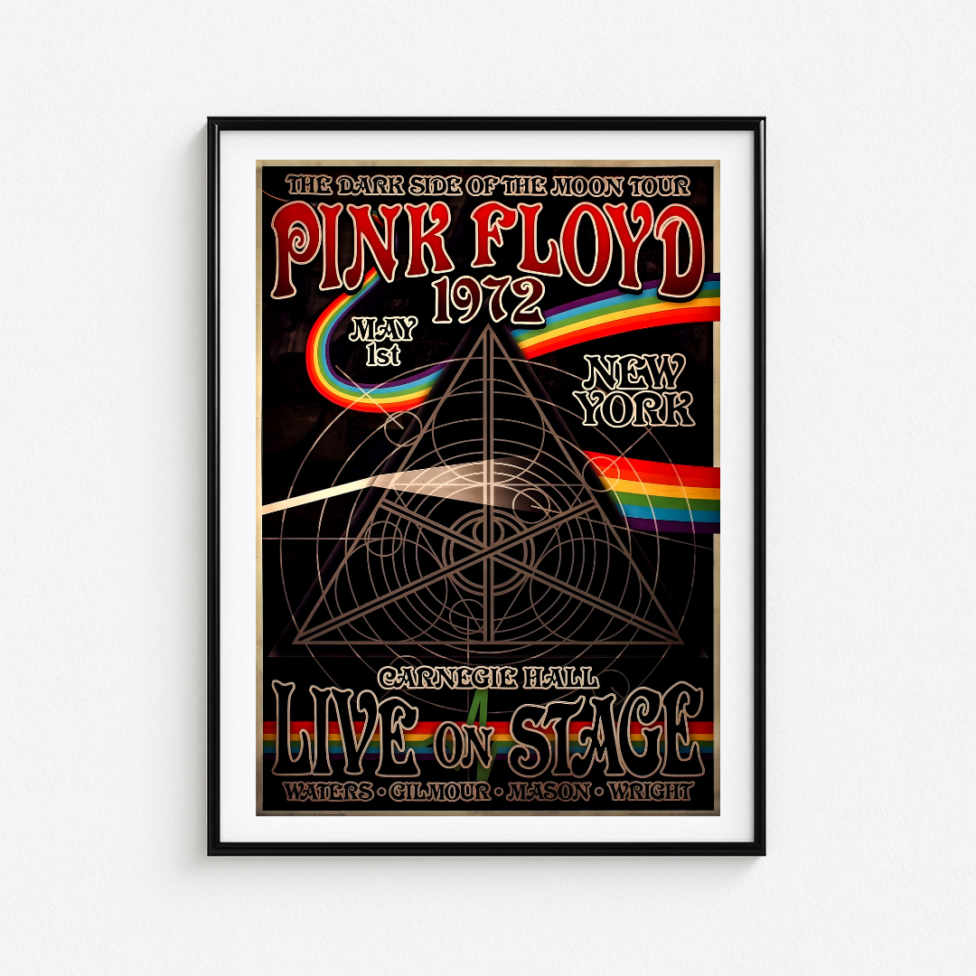 Cuadro Pink Floyd Dark Side of The Moon 1972