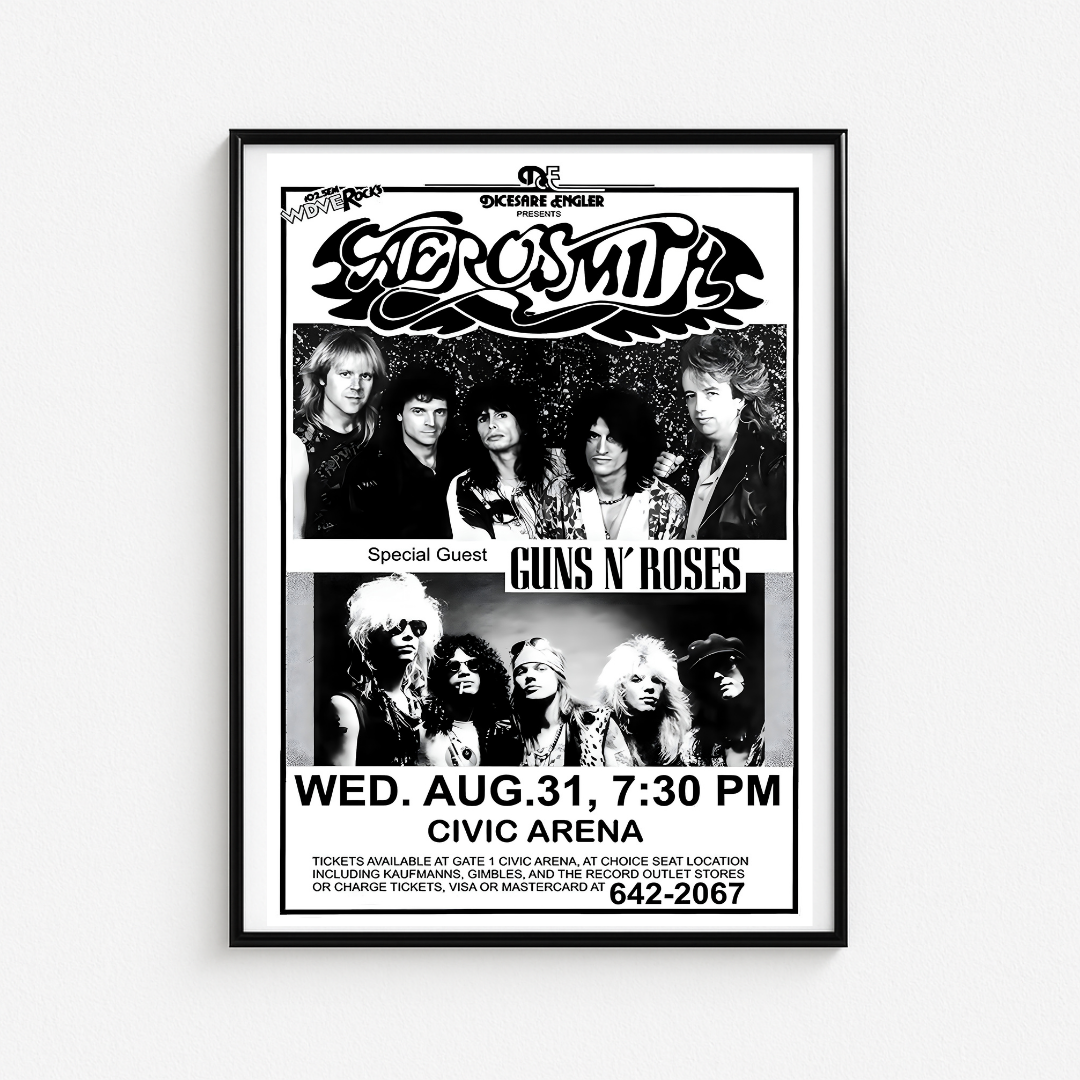 Cuadro Aerosmith Civic Arena