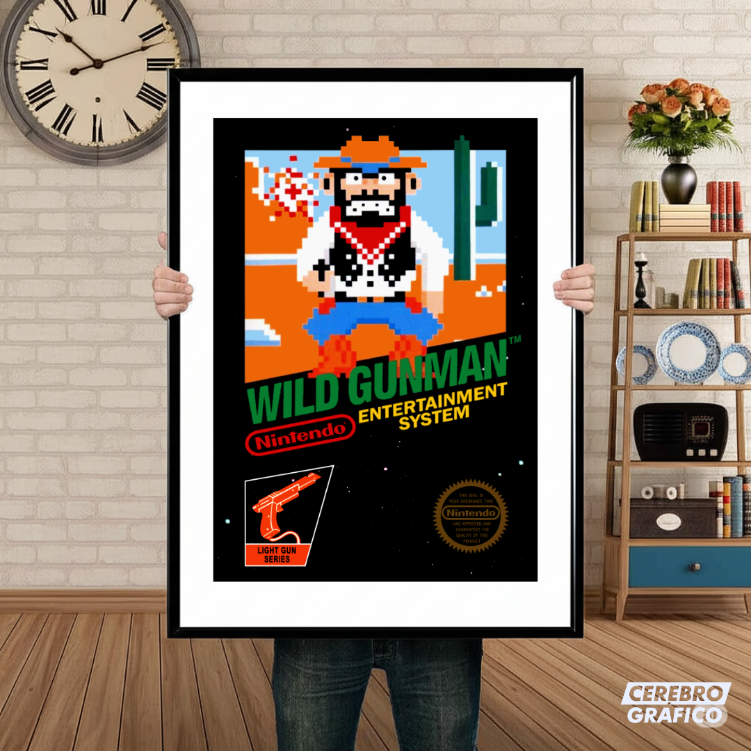 Cuadro Nintendo Wild Gunman