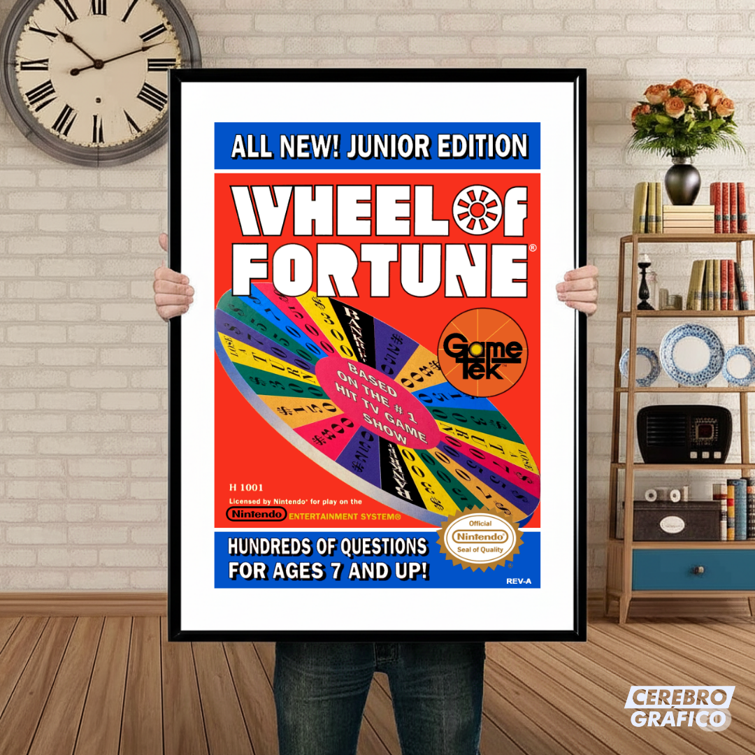 Cuadro Nintendo Wheel of Fortune