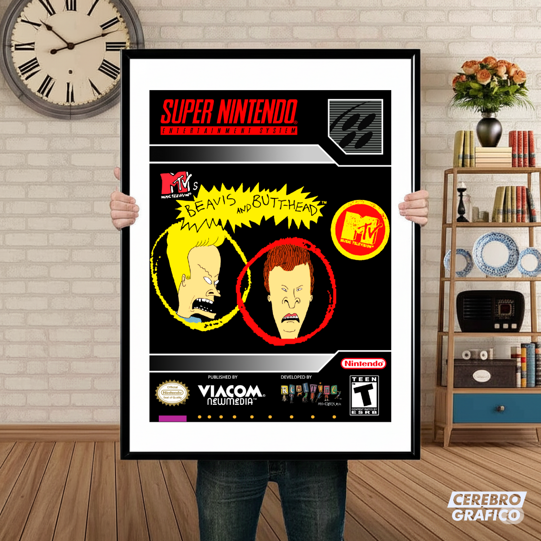 Cuadro SNES Beavis and ButtHead