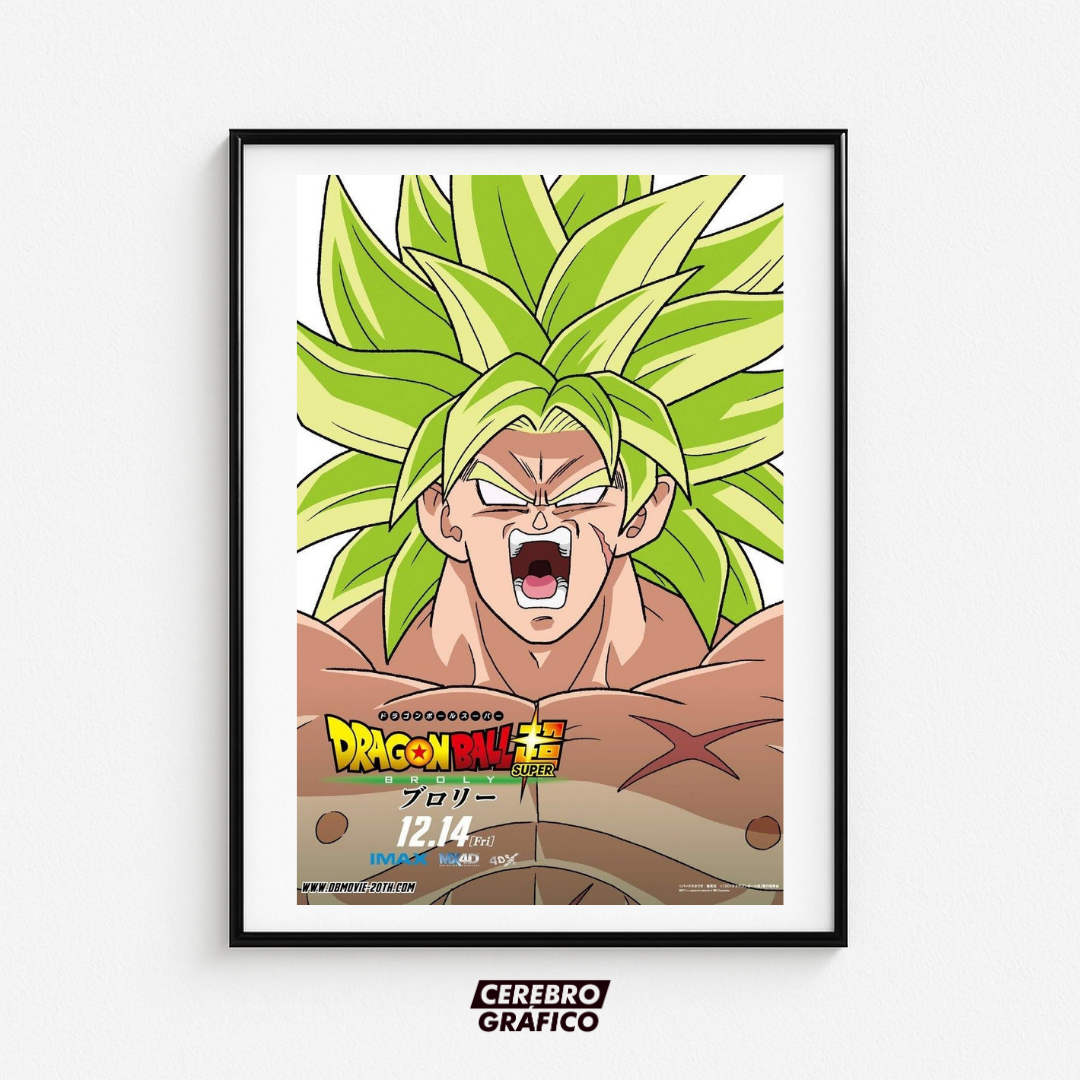 Cuadro Dragon Ball Z - Broly