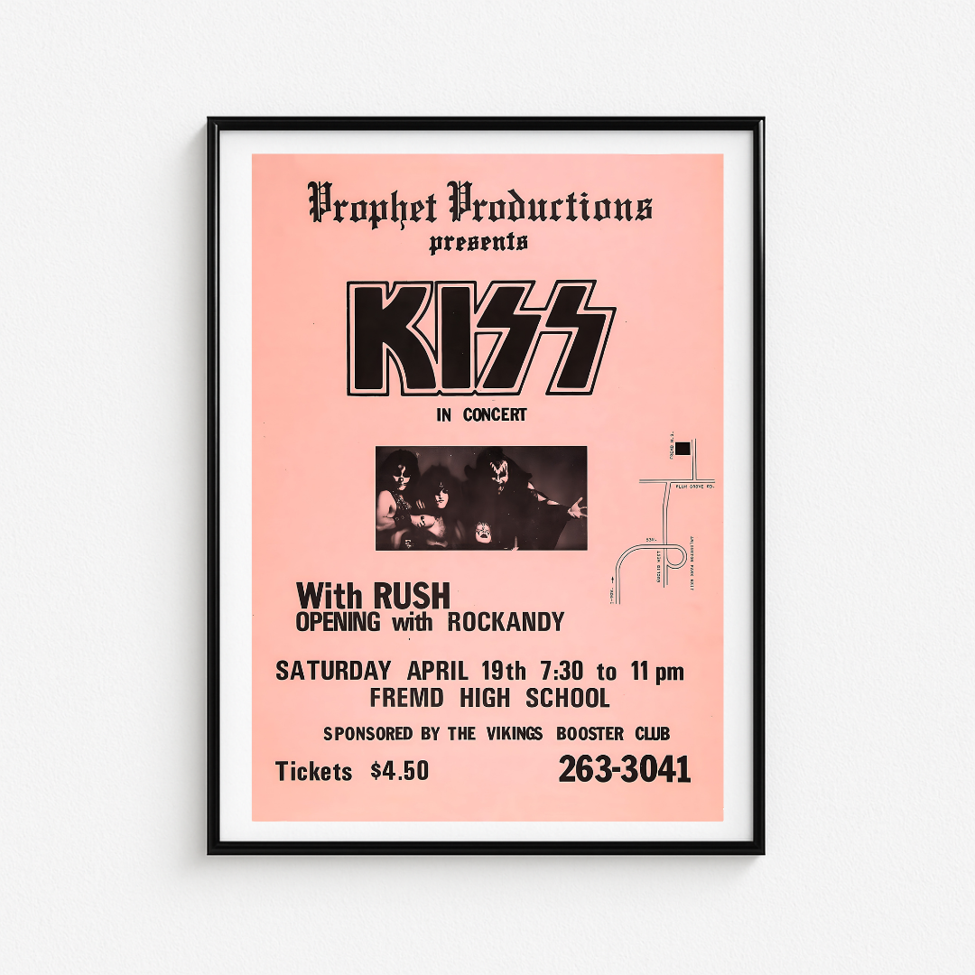 Cuadro Kiss in Concert