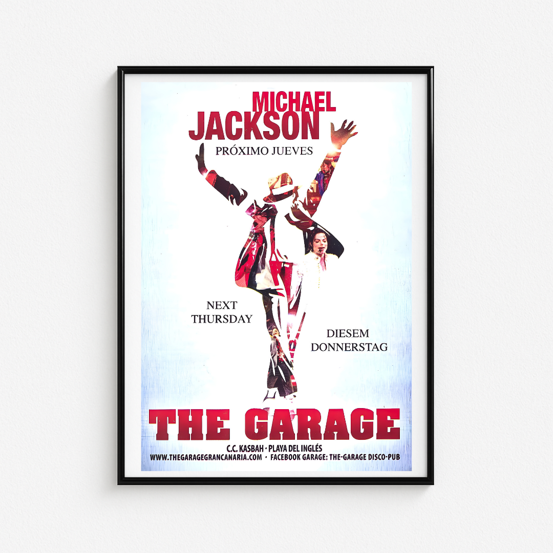 Cuadro Michael Jackson The Garage