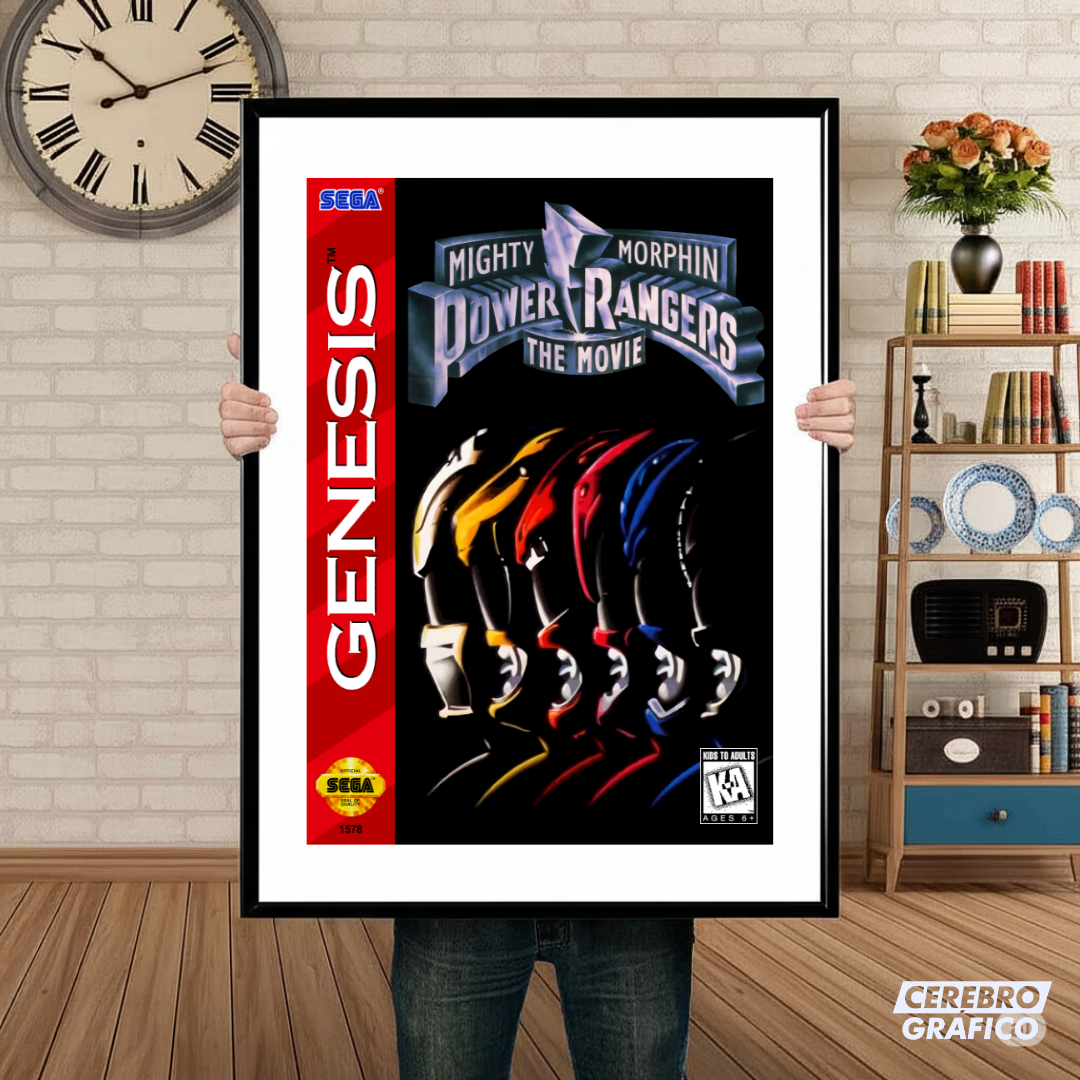 Cuadro SEGA Power Rangers The Movie