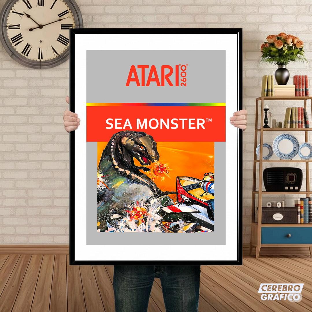 Cuadro ATARI Sea Monster