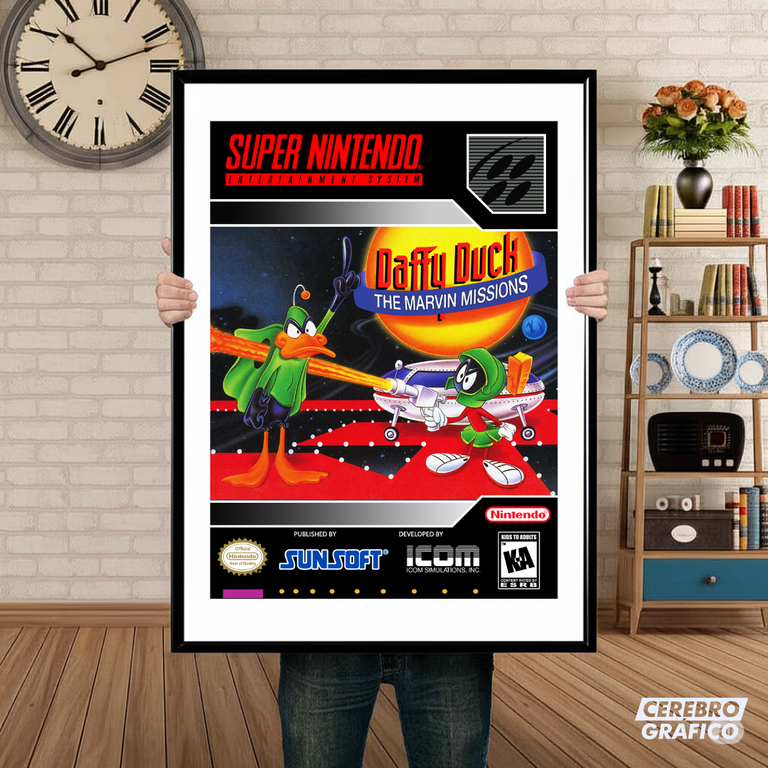 Cuadro SNES Duffy Duck
