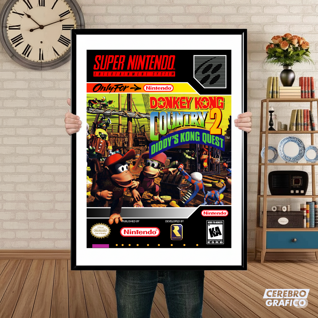 Cuadro SNES Donkey Kong Country II