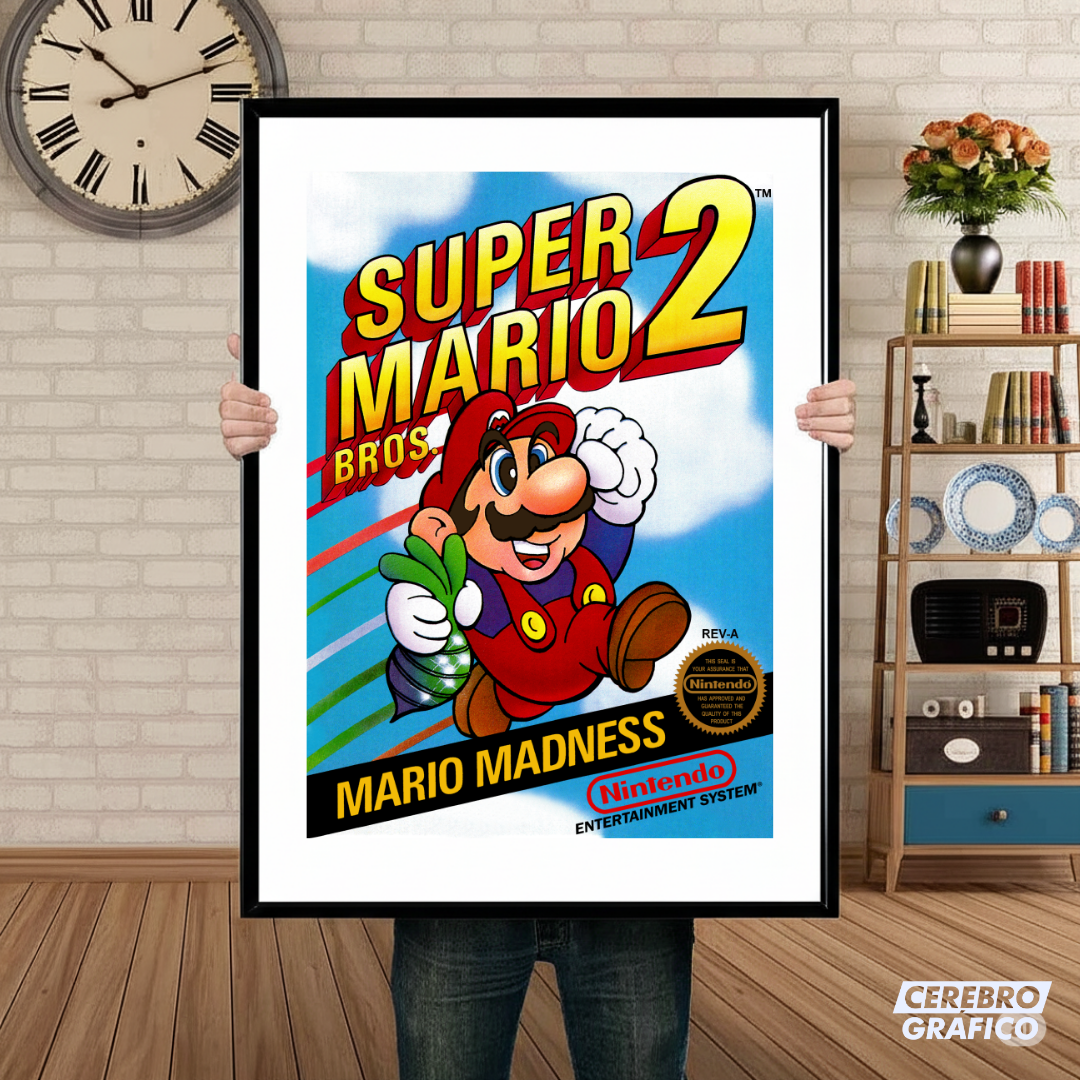 Cuadro Nintendo Super Mario 2