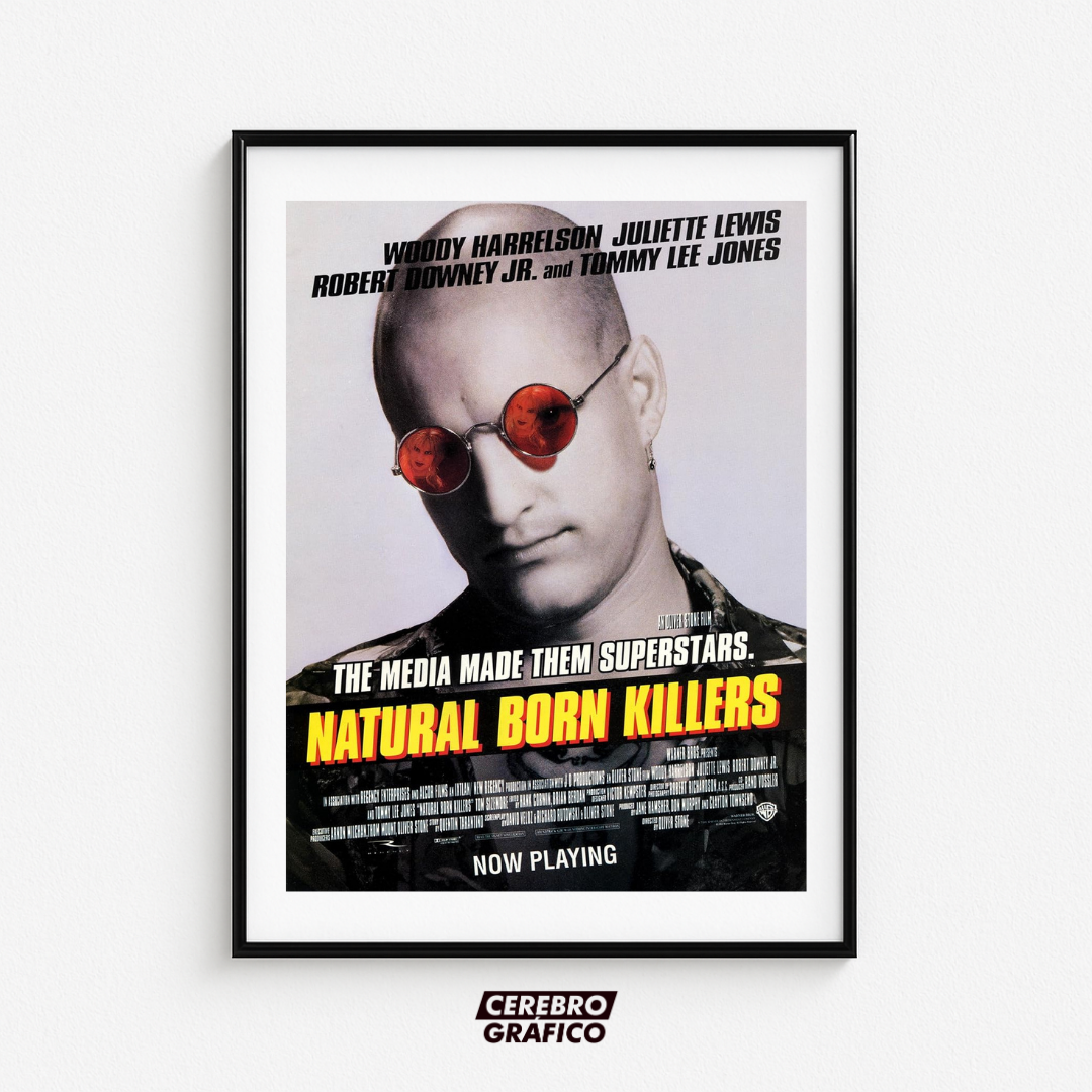 Cuadro Película Asesinos por Naturaleza - Natural Born Killers