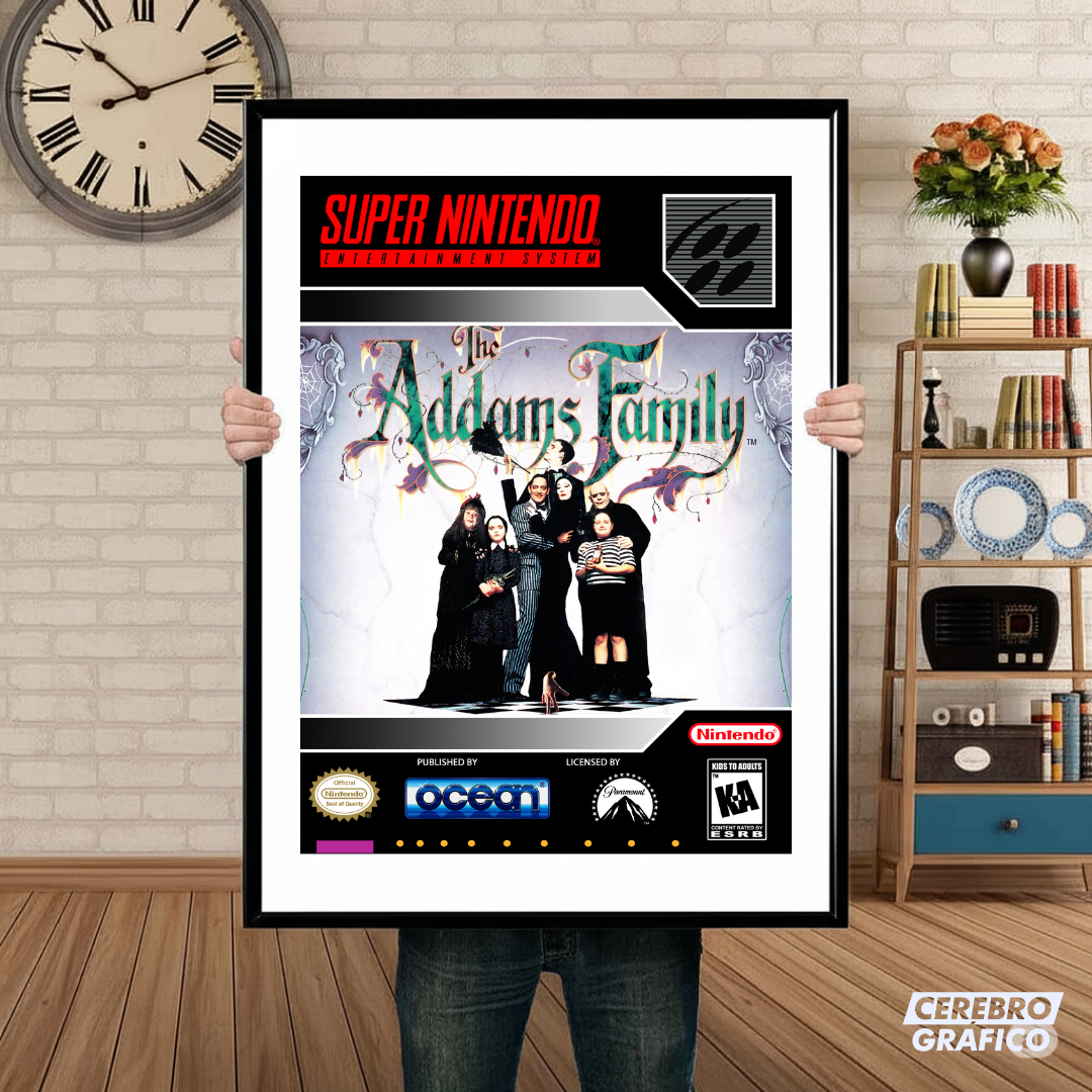 Cuadro SNES The Addams Family