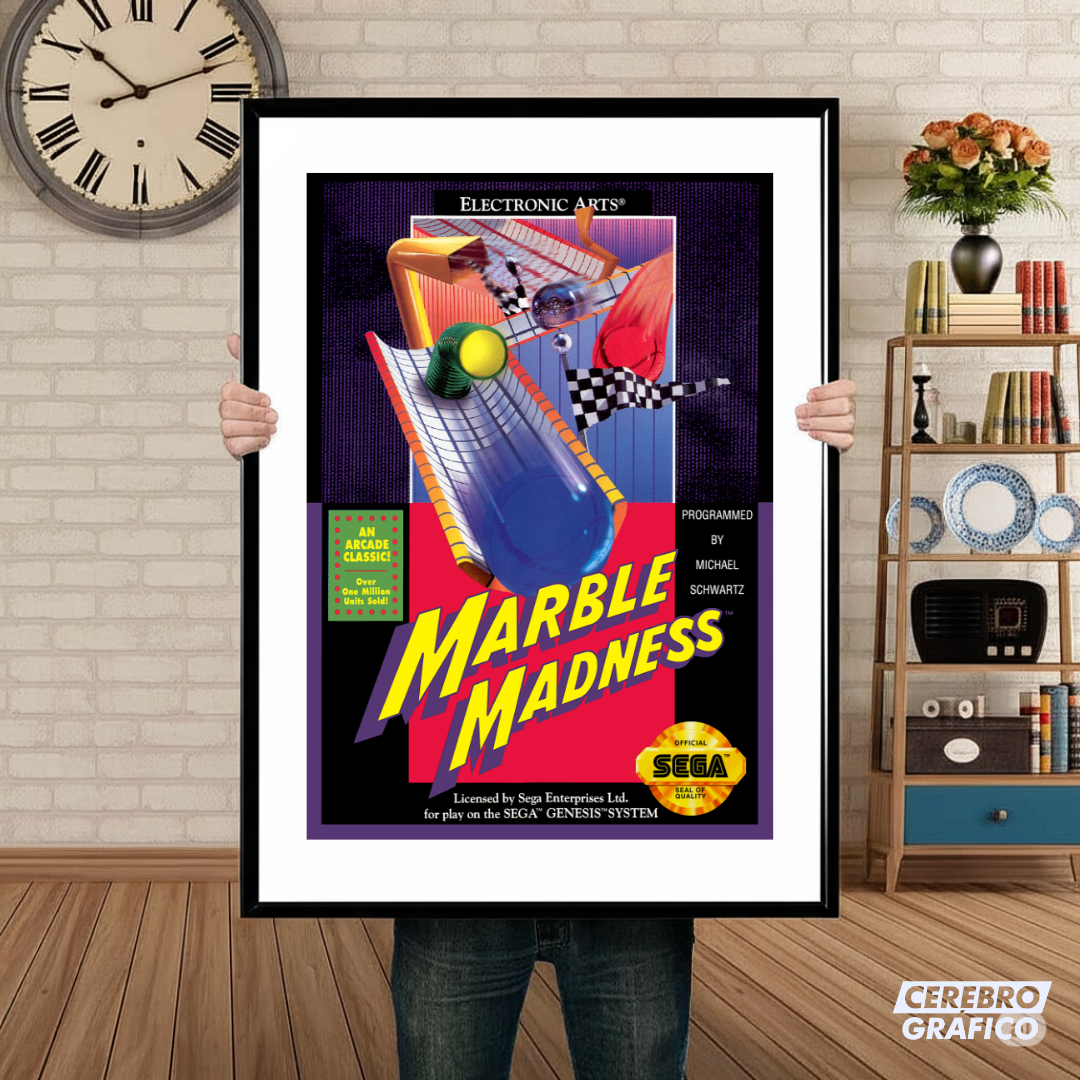 Cuadro SEGA Marble Madness