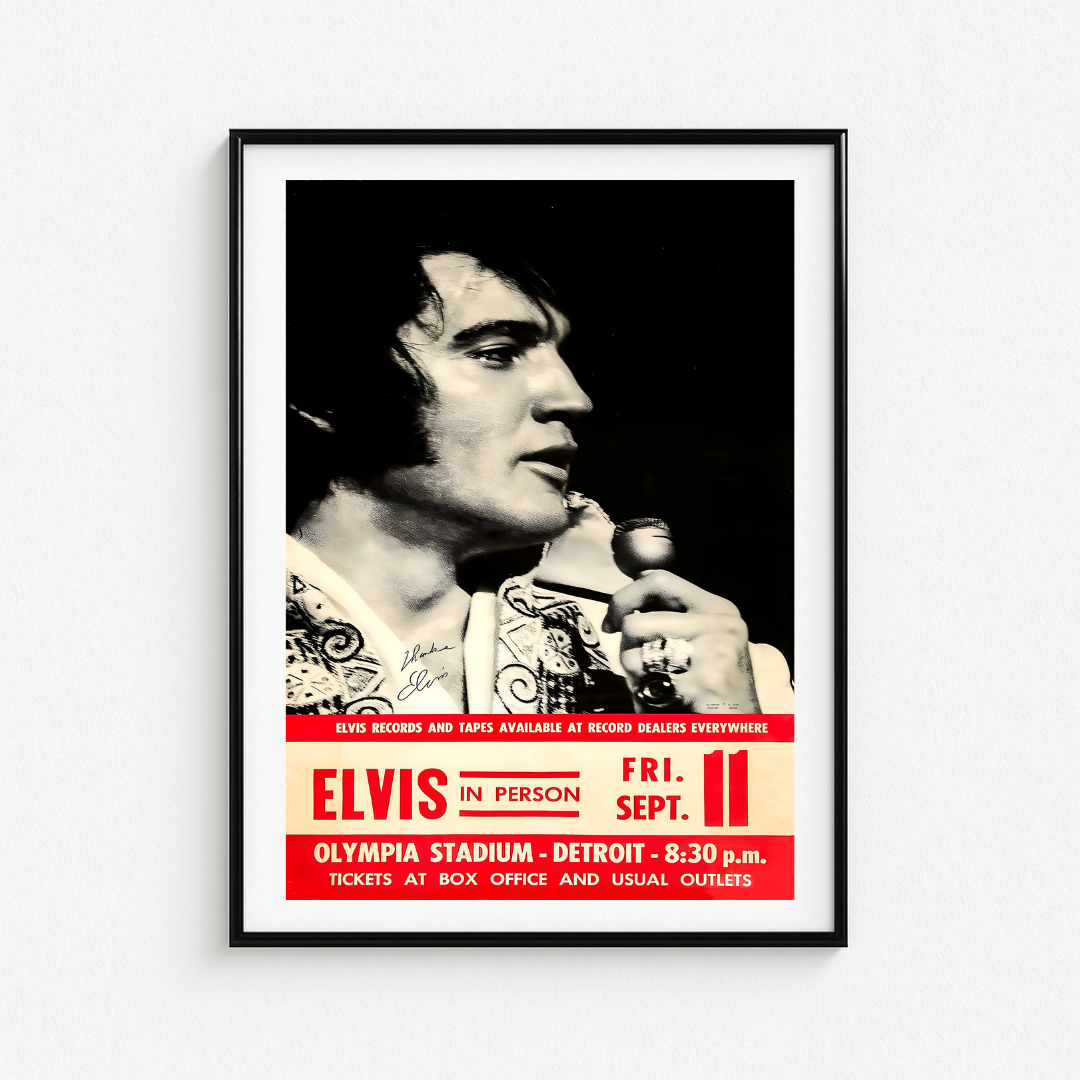 Cuadro Elvis in Person Olympia Stadium Detroit