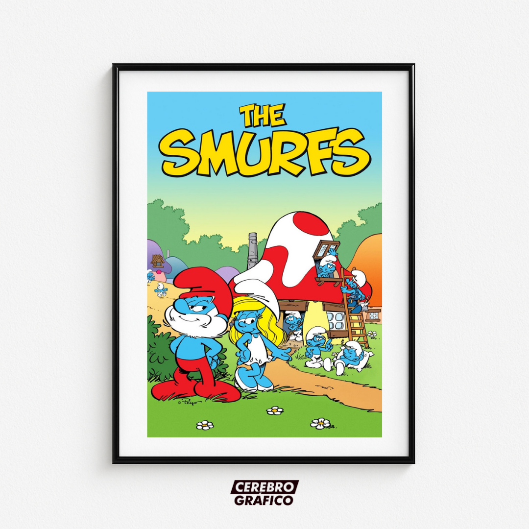 Cuadro The Smurfs - Los Pitufos