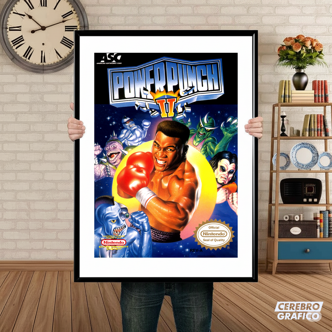 Cuadro Nintendo Power Punch II